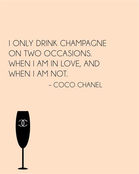 coco chanel champagne quote|gabrielle Coco Chanel quotes.